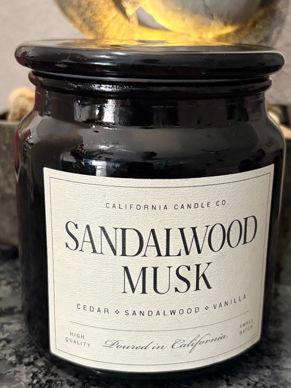Leoben Co Sandalwood Musk Soy Candle 14 oz | Batch No 046| New